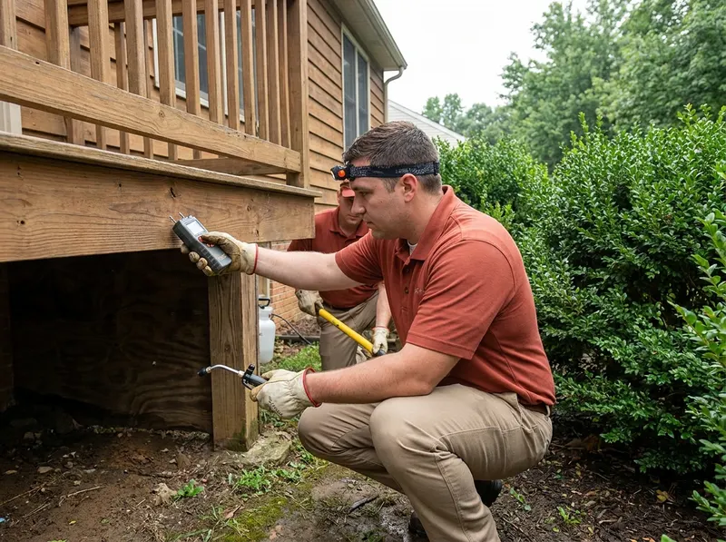 Carpenter Ant Nesting & Moisture Control in Accokeek, MD